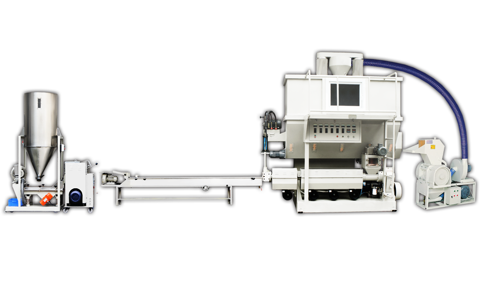 RF - Single Screw Pelletizing Extruder