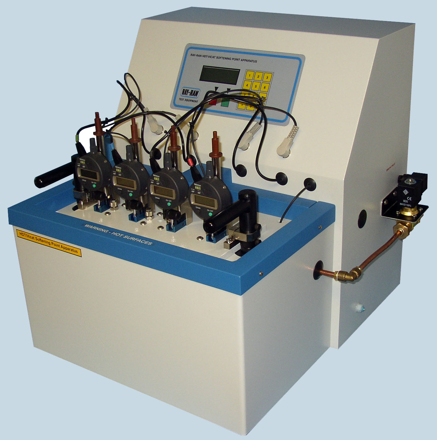 Máy đo HDT/VICAT 04 chỗ