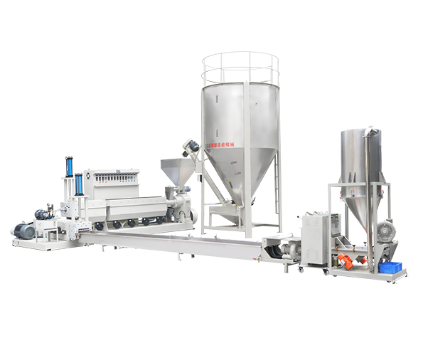 RBX-Two Section Type Pelletizing Machine For Rigid Plastic Recycling