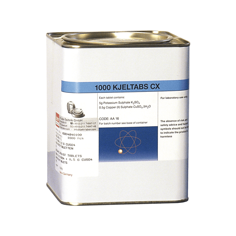 VIÊN XÚC TÁC PHÁ MẪU KJELDAHL