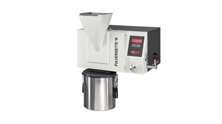 Máy nghiền cánh chữ thập - chèn nghiền bằng thép không gỉ PULVERISETTE 16